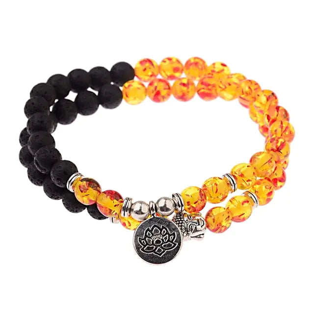 Gr8ness Retro Soul Bead Bracelet