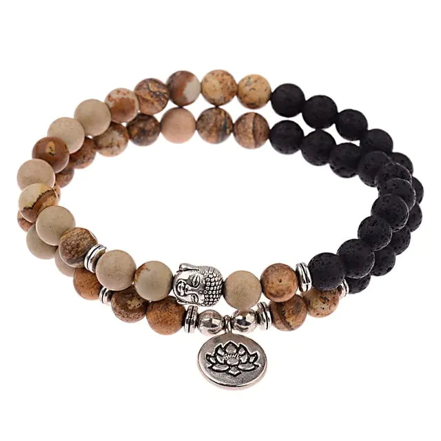 Gr8ness Retro Soul Bead Bracelet